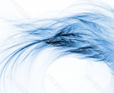 Blue Blurred Wisp