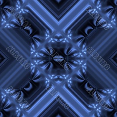 Blue X Tile