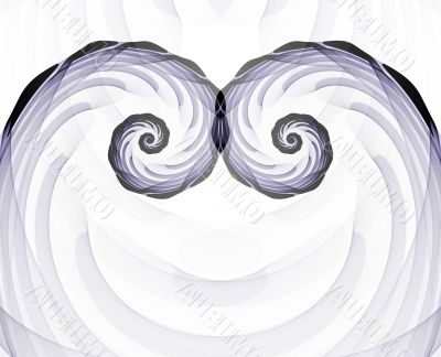 Waves Against White