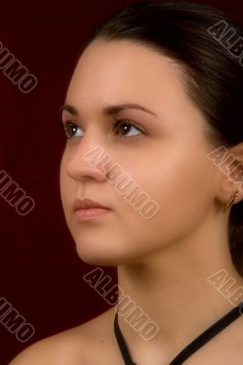 Portrait of the young sexual girl