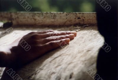 female hand