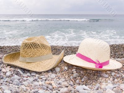 Two summer hats