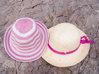 Two summer hats