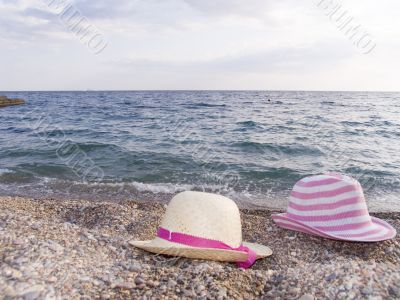 On a sea beach