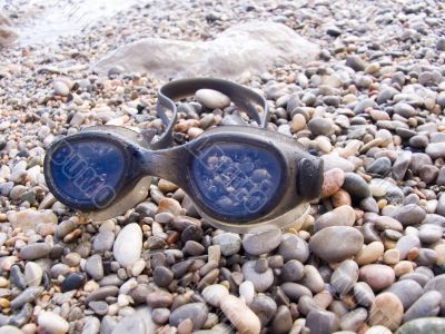 On a sea beach