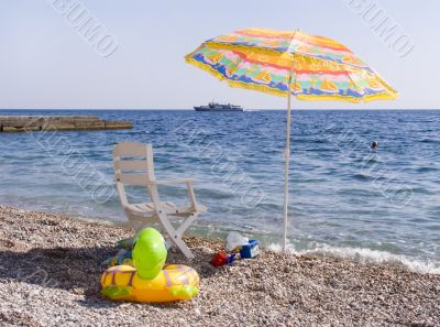 Rest by the black sea