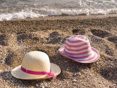 On a sea beach