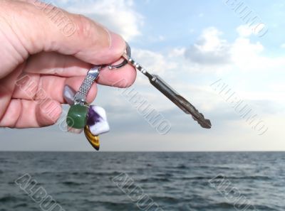 Charm with keys