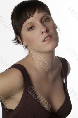 friendly woman