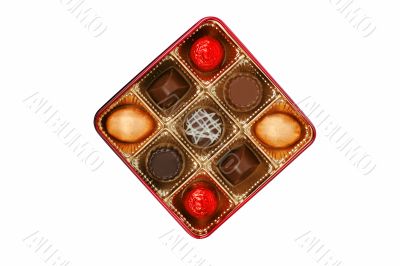 Fancy chocolate box