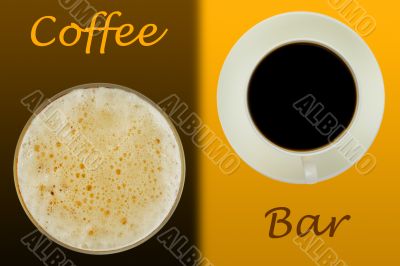 Coffee bar abstract
