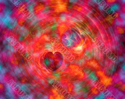 Abstract magic background