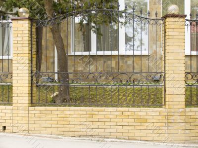Fence of a house