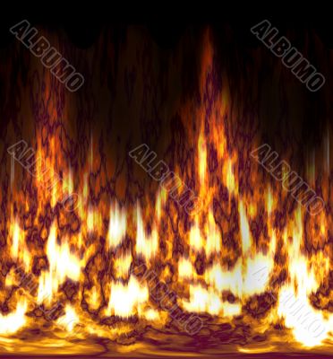 Abstract fire
