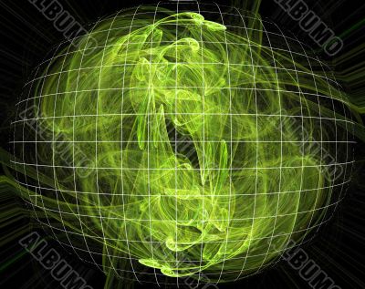 Abstract magic background