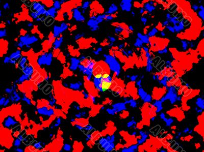 Abstract magic background