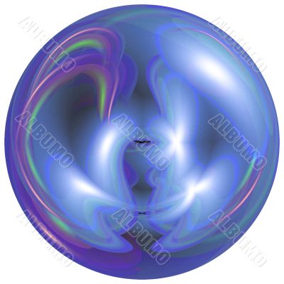 Abstract spherical picture