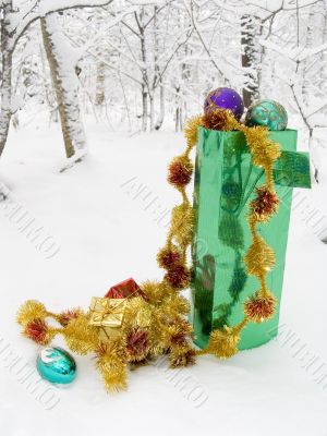 Box with gifts