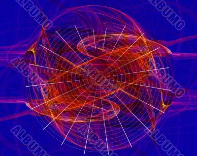 Abstract magic background
