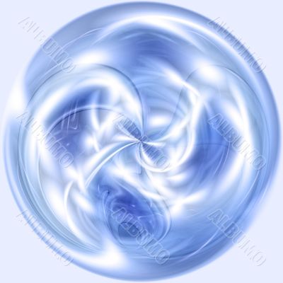 Abstract spherical picture