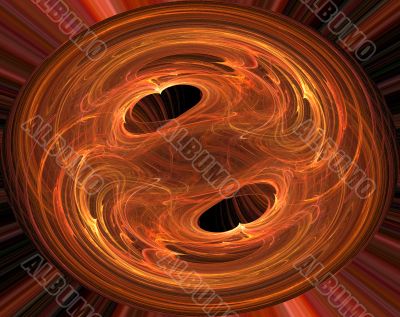 Abstract magic background