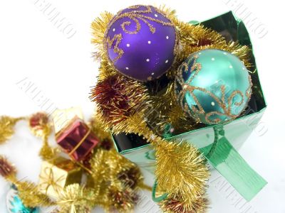 Box with gifts