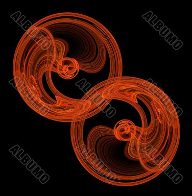 Abstract magic background