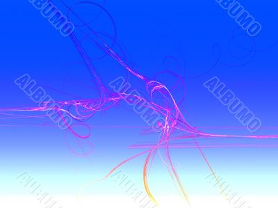 Abstract magic background