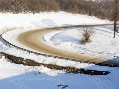 Winter road