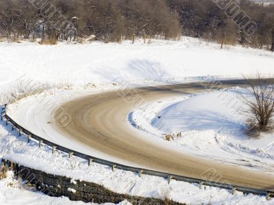 Winter road