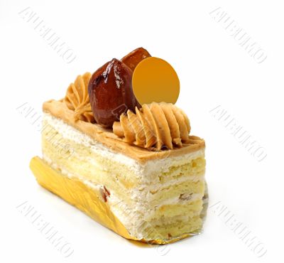 Sweet chestnut cake