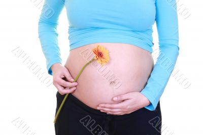 pregnant woman