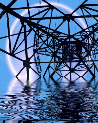 Electric mast