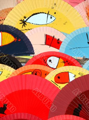 The Spanish decorative fans