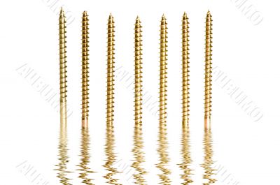 Drill tower in water