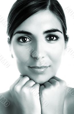 Beautiful woman portrait