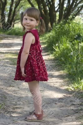 Rural little girl