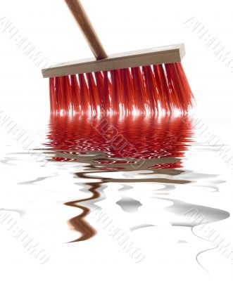red brush