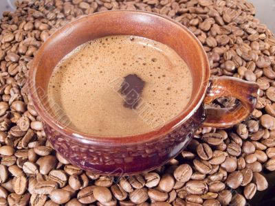 hot coffee