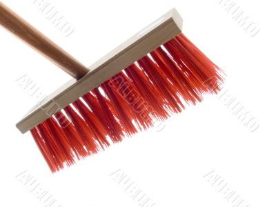Wooden red brush