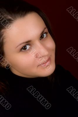 Portrait of the young sexual girl