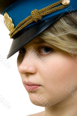 Portrait of the sexual young woman