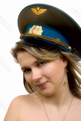 Portrait of the sexual young woman