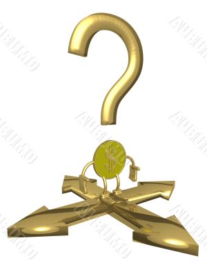 Question at a choice of a direction. 3D image.