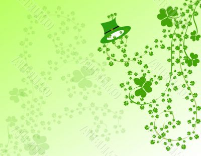 Shamrocks design