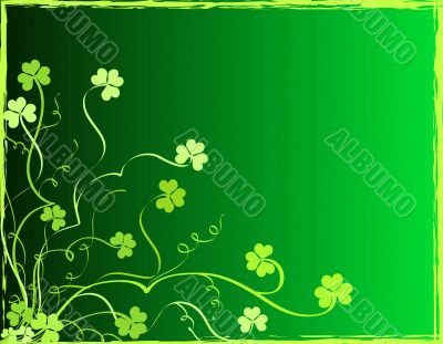 Shamrocks design