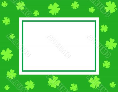 Shamrocks design