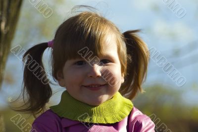 Kind Smiling Girl