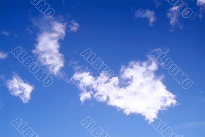 sky with clouds