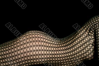 woman in net